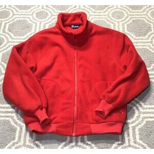 Vintage Penfield Fleece Jacket Womens Large Full Zip 90s Made in USA Polarplus
